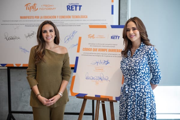 TIPTI Y FUNDACIÓN RETT SE UNEN PARA IMPULSAR LA INCLUSIÓN DIGITAL DE MUJERES CON DISCAPACIDAD EN ECUADOR